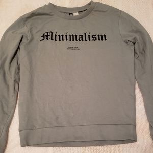H&M Minimalism Crewneck Sweater